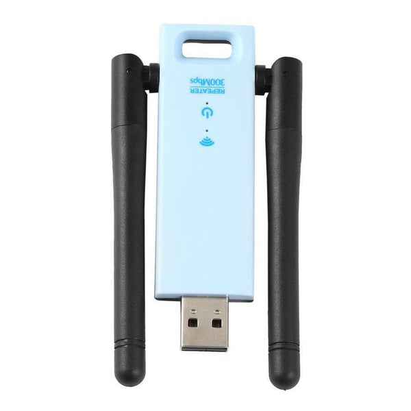 2.4GHz 300Mbps WiFi Wireless Repeater Router Signal Booster USB Range Extender