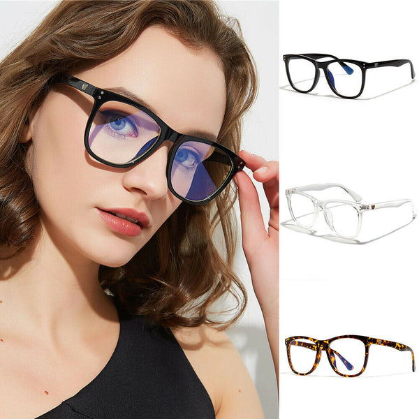 2 PC Glasses Anti Blue Light Radiation Filter UV Block Reading Gaming Lenses