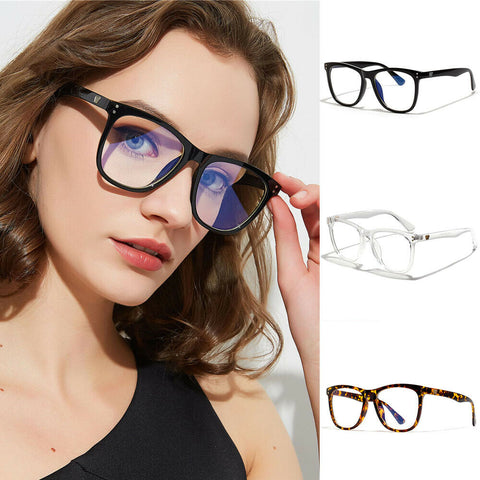2 PC Glasses Anti Blue Light Radiation Filter UV Block Reading Gaming Lenses