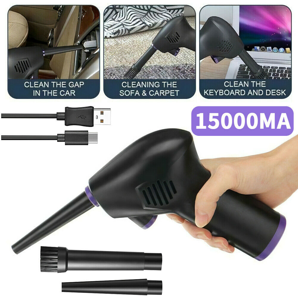 Cordless High Power Speed Air Duster Blower or keyboard Car Deep Clean Cleaning