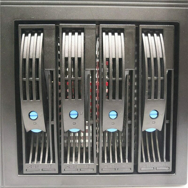 Mini ITX NAS Storage Server Chassis Hot Swap Plug IPFS 4 Bay Embedded PSU Case