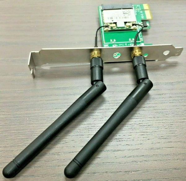 Desktop PCI Express WIFI Adapter 300Mbps 2.4Ghz Network LAN Card Windows 7 10