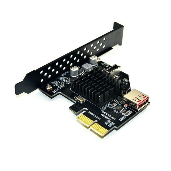 PCIE PCI Express to USB 3.1 2.0 Header Type E Front Panel Socket Adapter Card