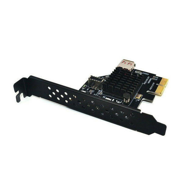 PCIE PCI Express to USB 3.1 2.0 Header Type E Front Panel Socket Adapter Card