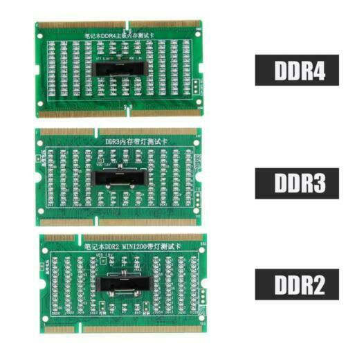 Repair Laptop DDR2 DDR3 DDR4 Diagnostic Memory RAM Tester Post Test Card Board