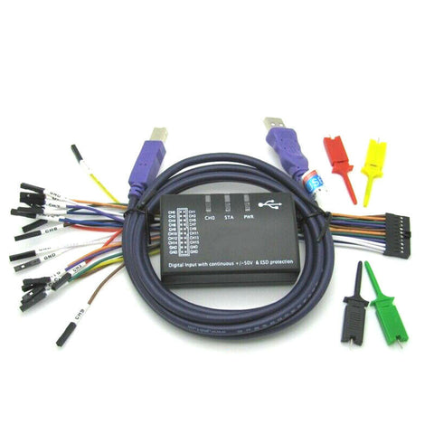 USB Logic 100 MHz 16 Channel Logic16 Debug Analyzer Debugger for ARM FPGA M100