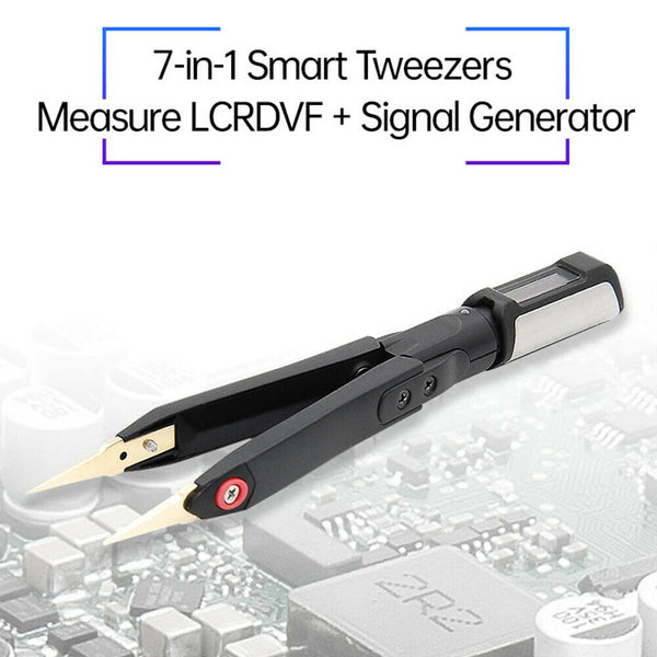 Digital Smart Tweezers LCR Meter Frequency Signal Generator Debugging Repair Tool
