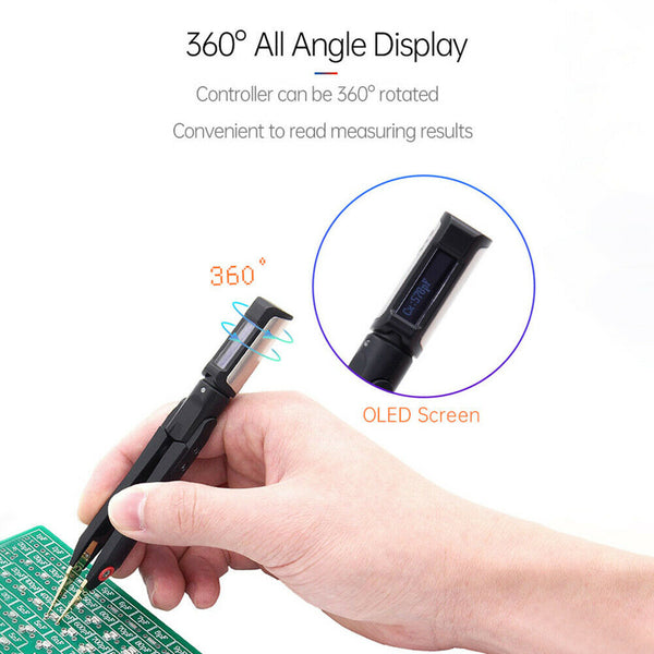 Digital Smart Tweezers LCR Meter Frequency Signal Generator Debugging Repair Tool