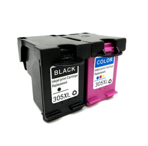 Black Colour Color Ink Cartridge For HP 305XL 305 XL DeskJet 2710 ENVY Pro 6010