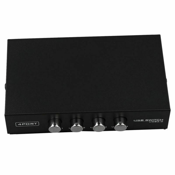 Scanner Printer 4 Ports USB Sharing Device Switch Selector Switcher Splitter Box