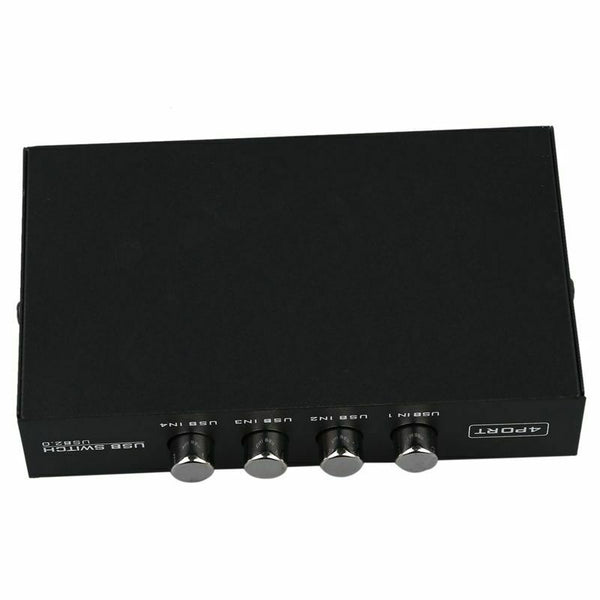 Scanner Printer 4 Ports USB Sharing Device Switch Selector Switcher Splitter Box