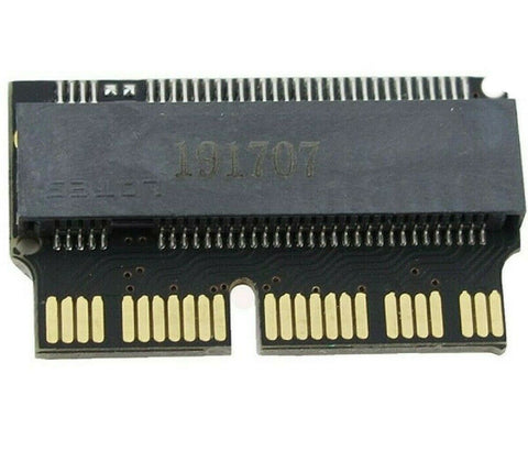 2 M.2 NGFF AHCI NVMe SSD M Key Converter 12+16Pin for MacBook Pro Retina