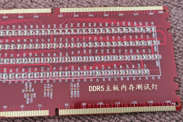 Laptop DDR5 Test Card Board SO UDIMM Out LED Mainboard Motherboard Repair Tester