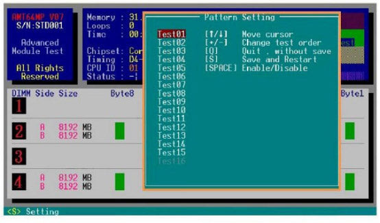 PCI-E PCIE Express 1X DDR2 3 4 Memory Tester AMT 64 AMT 128 for INTEL X58 X99 P35 x48 p45 g41