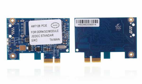 PCI-E PCIE Express 1X DDR2 3 4 Memory Tester AMT 64 AMT 128 for INTEL X58 X99 P35 x48 p45 g41
