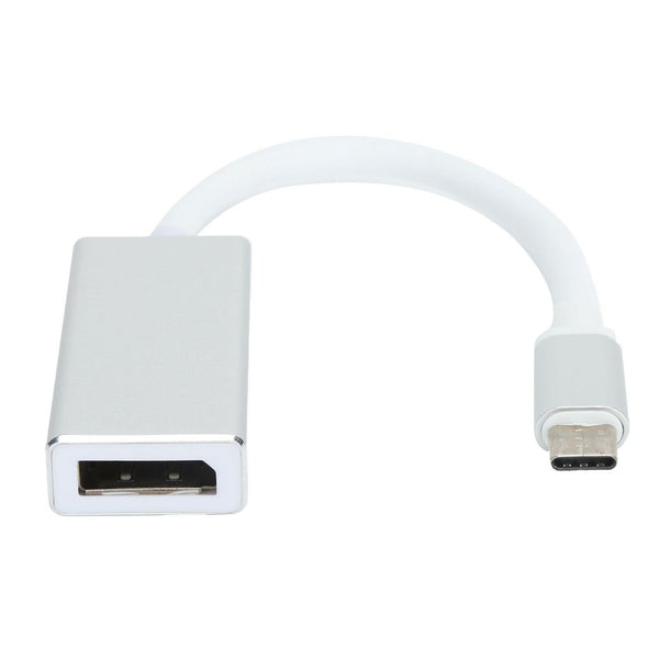 Type C To DP Hub Adapter Display Port Converter USB 3.1 10 GBps For Macbook Air 12"