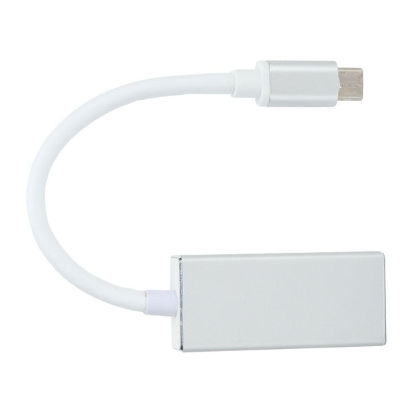 Type C To DP Hub Adapter Display Port Converter USB 3.1 10 GBps For Macbook Air 12"