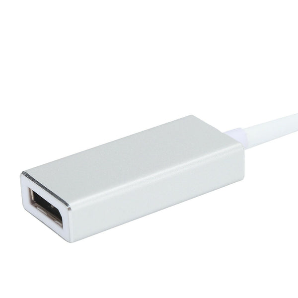 Type C To DP Hub Adapter Display Port Converter USB 3.1 10 GBps For Macbook Air 12"