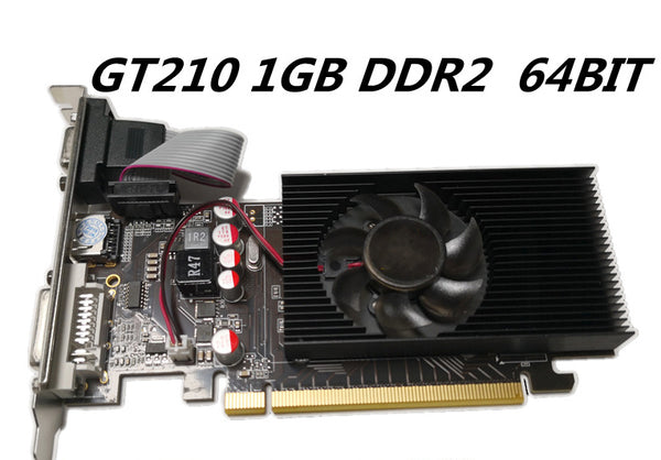 VGA Graphics GT210 1GB 64Bit DDR2 CRT HDMI DVI Low Profile Display Video Card