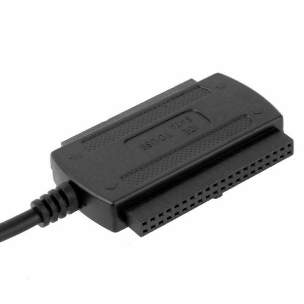 SATA PATA IDE to USB 2.0 Bridge Adapter Converter Cable Hard Drive Disk 2.5" 3.5" with power supply
