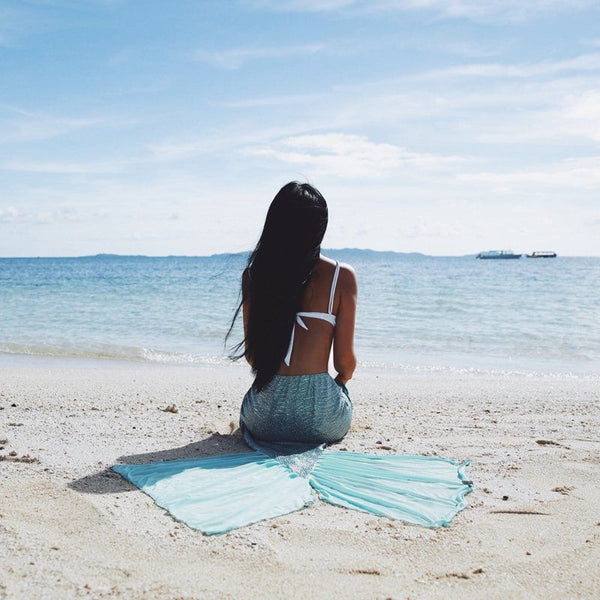 Sexy Women Ladies Mermaid Tail Swimmable Costume Fancy Dress Beach Photography Skirt