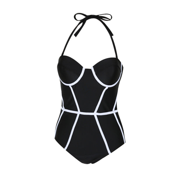 Sexy Beach Cool Party Surf Swim Wear One Piece Push Up Suit Swimwear