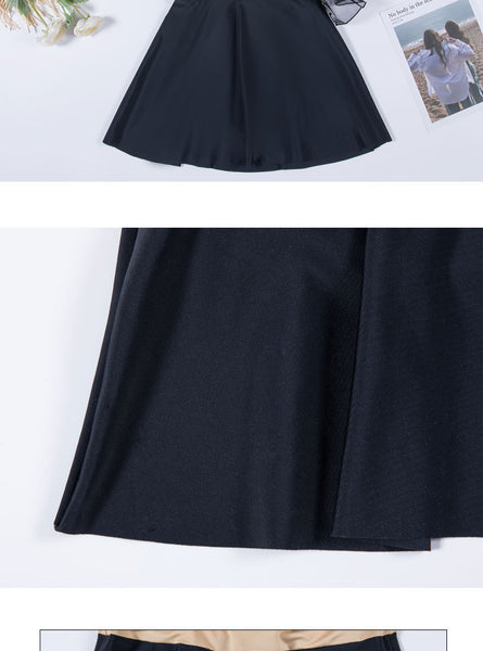 Fairy Sweet Special Sexy Backless High Waist Skirt One Piece Ruffle Shoulder Swimsuit