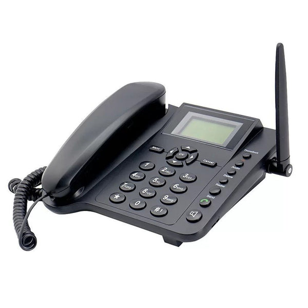 Wireless GSM Desktop Phone - Desktop Style Mobile Phone with SIM Card Slot