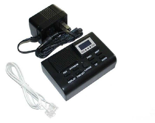 Telephone Call Voice Sound Recording Registration SD Card Recorder 110V / 220