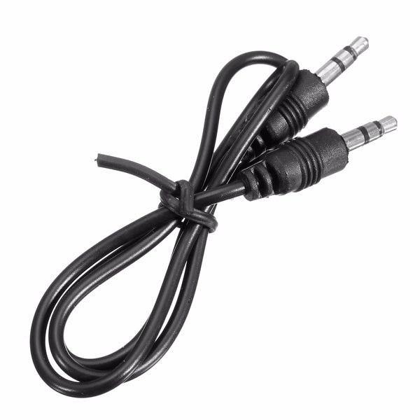 Black 3.5mm Dictaphone Telephone Recording Adapter for Digital Voice Recorder