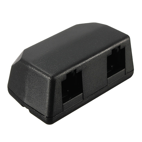 Black 3.5mm Dictaphone Telephone Recording Adapter for Digital Voice Recorder
