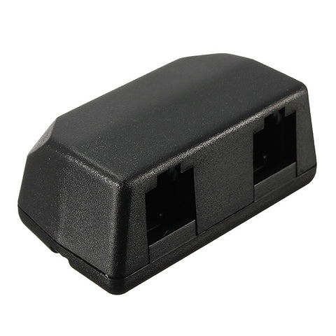 Black 3.5mm Dictaphone Telephone Recording Adapter for Digital Voice Recorder