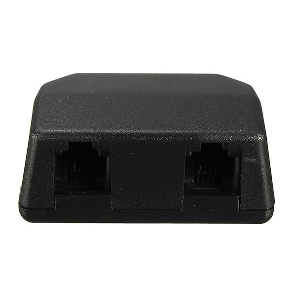 Black 3.5mm Dictaphone Telephone Recording Adapter for Digital Voice Recorder