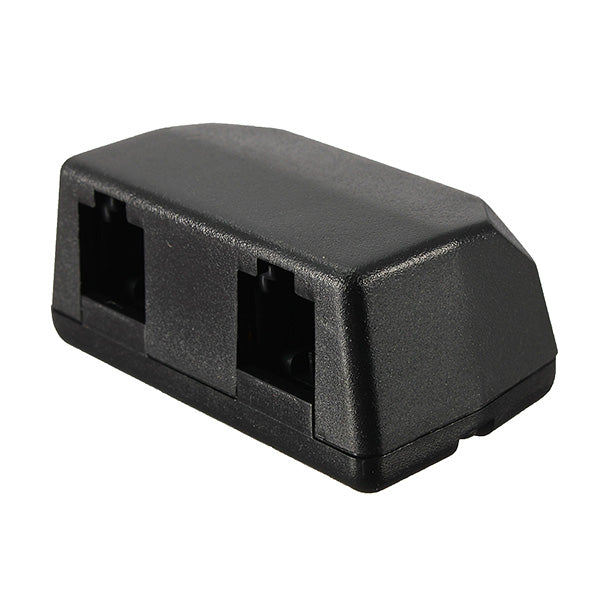 Black 3.5mm Dictaphone Telephone Recording Adapter for Digital Voice Recorder
