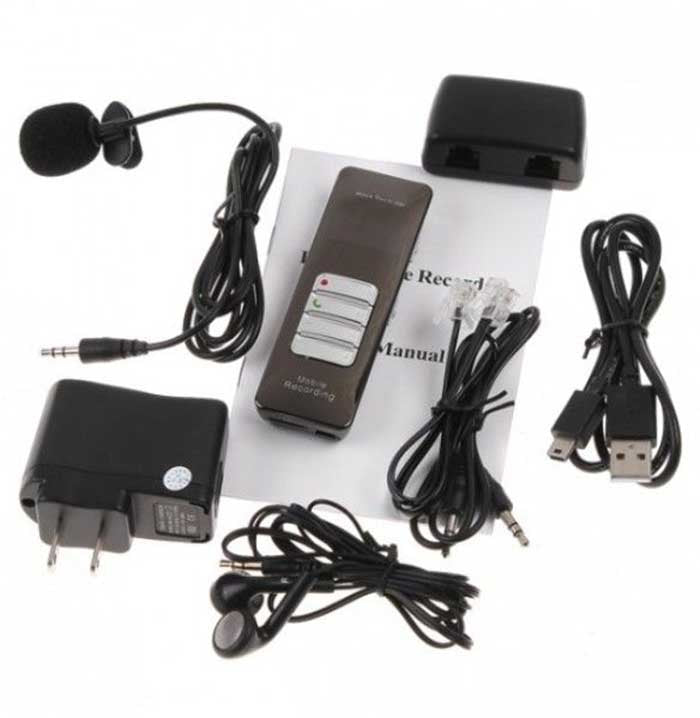 4GB Wireless Bluetooth Mobile Cellphone Telephone Call Voice Audio Recorder Dictaphone Mp3