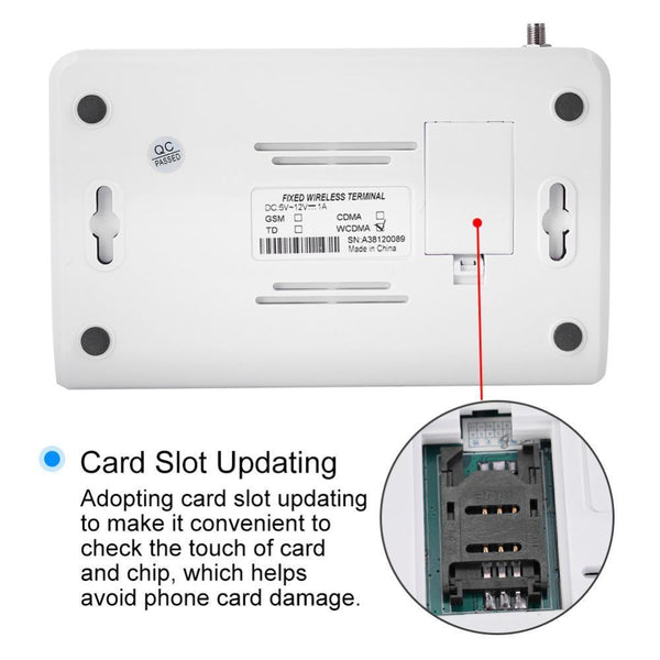DTMF Input Fixed Terminal 3G Wireless to Wired GSM Fixed Wireless LED Terminal