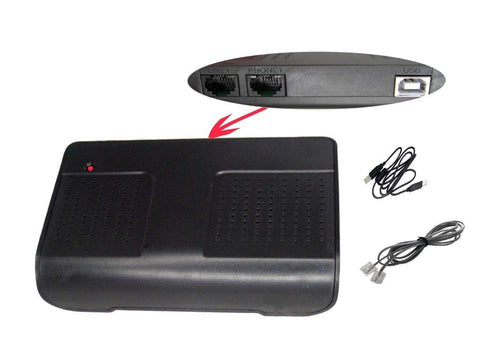 PC USB 1 Ch Telephone Phone Record Call Log Audio Voice Recorder Logger Spy box