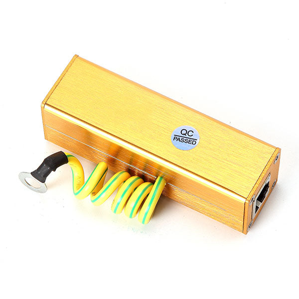 2 pcs RJ11 ADSL Modem Telephone Phone Lightning Thunder Arrester Protection Protector