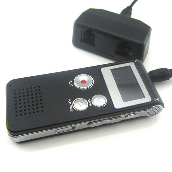 Digital Mini USB Rechargeable Voice Recorder Audio Recording Device 8GB