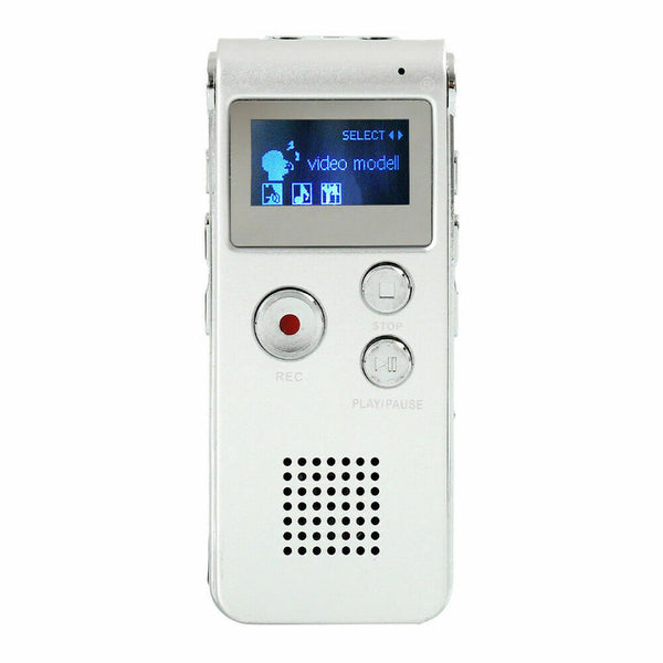 Voice Activated Recorder Digital Audio Sound Dictaphone Telephone Phone Player
