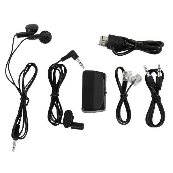 Voice Activated Recorder Digital Audio Sound Dictaphone Telephone Phone Player