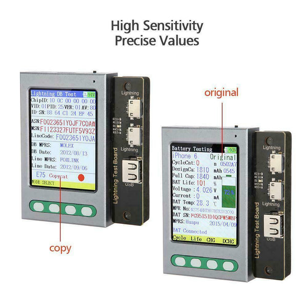 Repair Clear Cycle Battery Checker Tester Clear Cycle For iPhone X 8 iPad iWatch