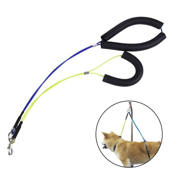 Foldable Pet Grooming Table Arm with Clamp Dog Grooming Tools Holder Adjustable