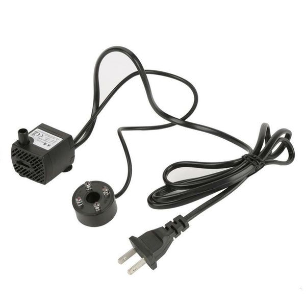 Submersible Water Pump LED Light Fish Pond Waterfall Sump Aquarium Tank Fountain