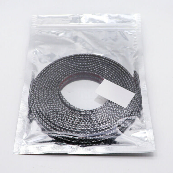 4M Car Bumper Moulding Trim Strip Wheel Hub Protection Ring Auto Decorative Line