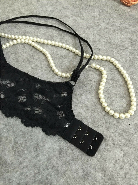 Bralette Set for Women Lace Goddess Lingerie 2 Piece Bra and Panties All Colors