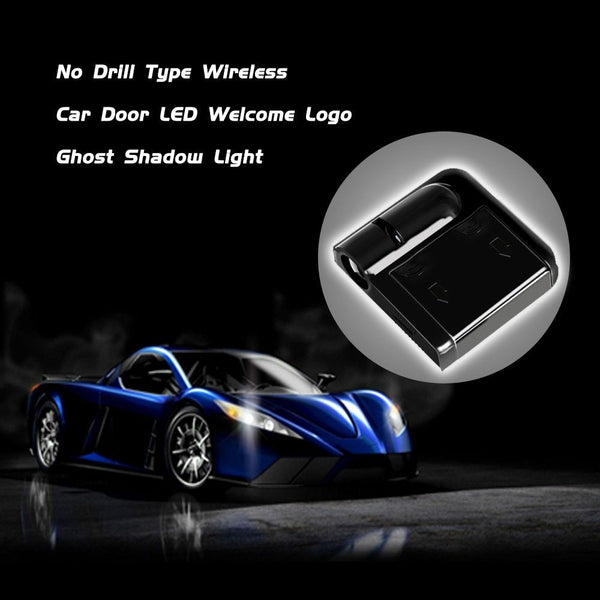 Wireless Electric Motor Car Logo Projection LED Projector Door Shadow Lamp Light