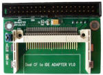 IDE to 2x CF Card Compact Flash Adapter Converter
