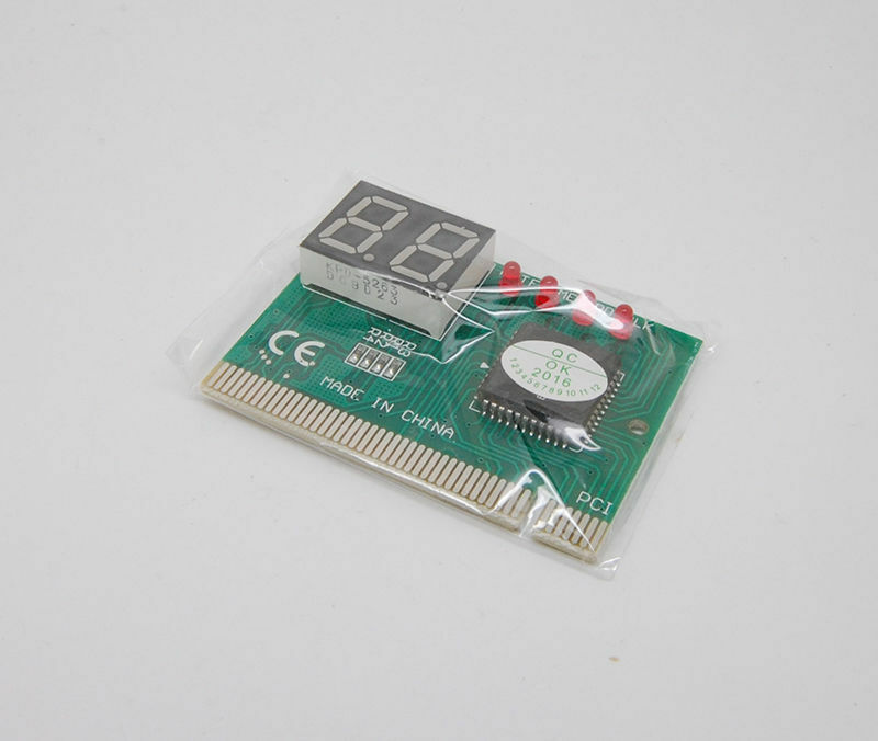50pcs 2 Digit Analysis Motherboard Test POST CODE Diagnostic Debug Card Analyzer