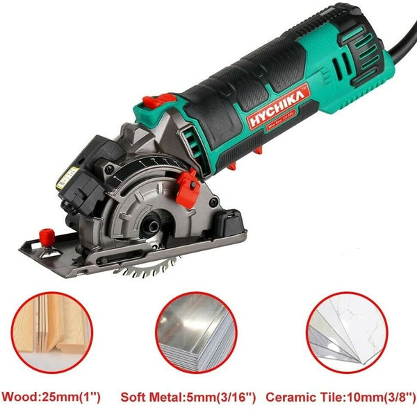 Electric Power Circular Saw Laser Hand Held Grinder Cutting Tool Kit for HYCHIKA